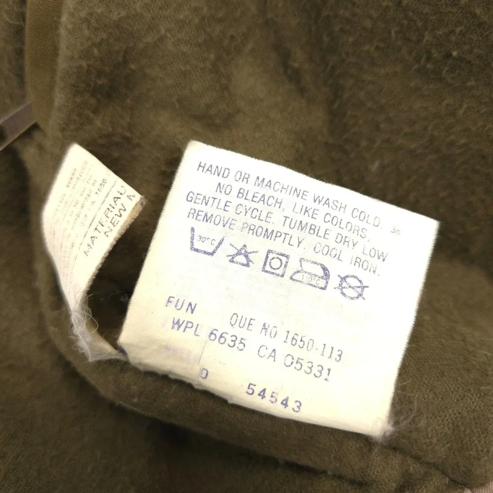 Vintage Woolrich Jacket Mens Large Green Field Chore Barn Coat Lined Made In USA